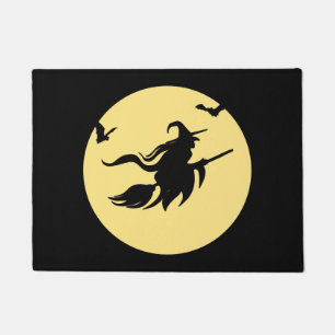 Halloween witch doormat