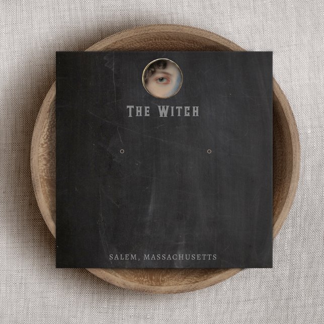 Halloween Witch Eye Earring Display Card (Creator Uploaded)