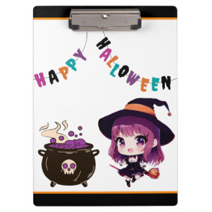 Halloween/witch/fall/October Clipboard