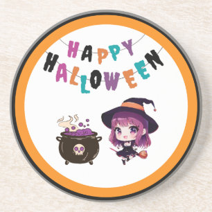 Halloween/witch/fall/October Coaster