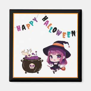 Halloween/witch/fall/October Magnet