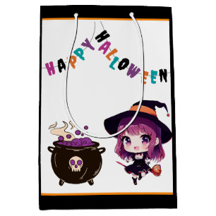 Halloween/witch/fall/October Medium Gift Bag
