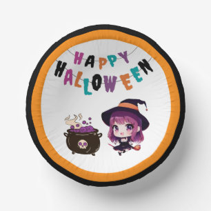 Halloween/witch/fall/October Paper Plate