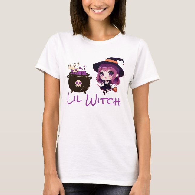 Halloween/witch/fall/October T-Shirt (Front)