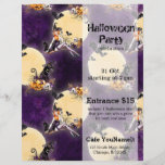 Halloween Witch Flyer<br><div class="desc">This "Halloween Witch" theme is  available in different products.  Feel free to contact me if you want it in other products.</div>