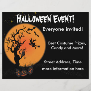 Halloween Witch Flyer