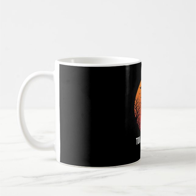 Halloween Witch Flying Night Graphic Design_1 Coffee Mug (Left)