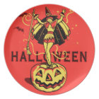 Halloween Witch Girl (vintage)