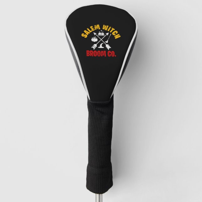 Halloween witch                               golf head cover (Front)