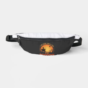 Halloween Witch Haunted House Boo Design_1 Bum Bags