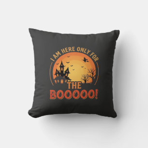 Halloween Witch Haunted House Boo Design_1 Cushion