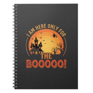 Halloween Witch Haunted House Boo Design_1 Notebook