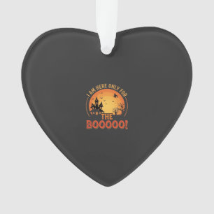 Halloween Witch Haunted House Boo Design_1 Ornament