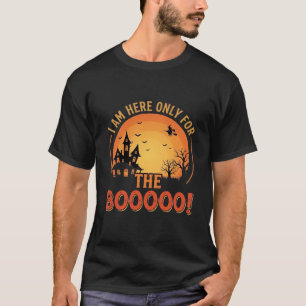 Halloween Witch Haunted House Boo Design_1 T-Shirt