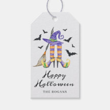 Halloween Witch Legs and Hat