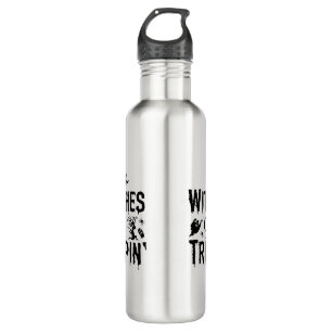 Halloween Witch Modern Womens Scare 710 Ml Water Bottle