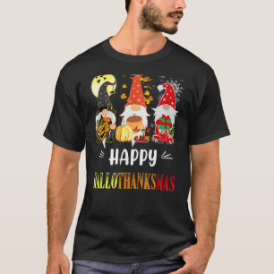 Halloween Witch Momster Halloween Gnomes Scary Spo T-Shirt