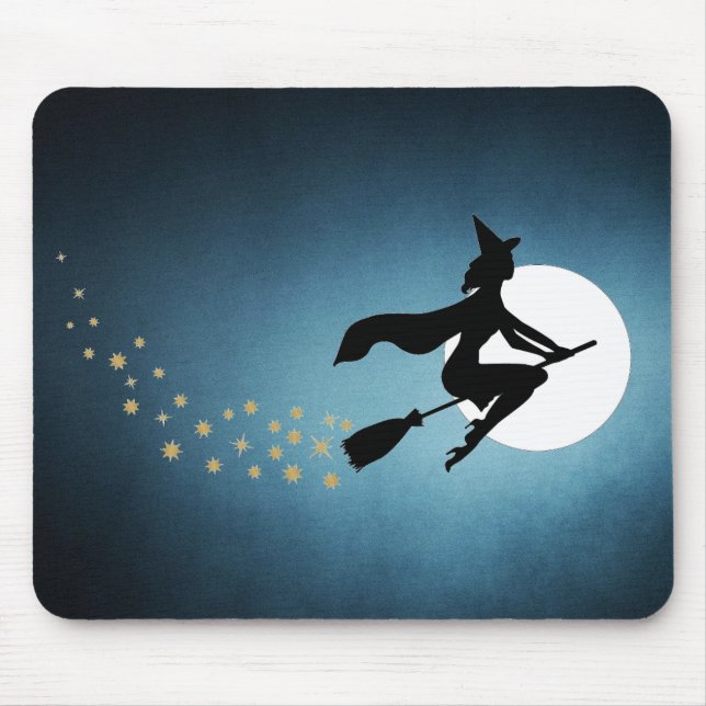 Halloween - Witch Mouse Mat (Front)