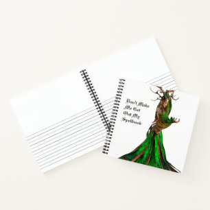 Halloween Witch Notebook