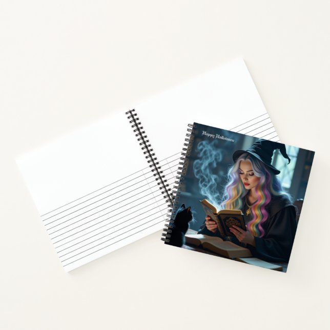 Halloween Witch  Notebook (Inside)