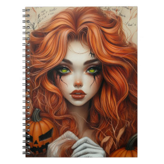 Halloween Witch Notebook