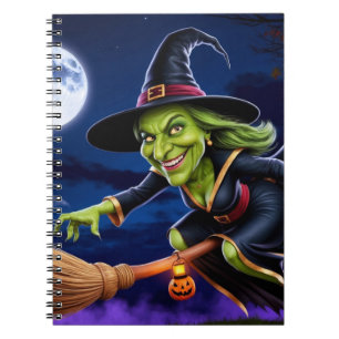 Halloween/Witch Notebook