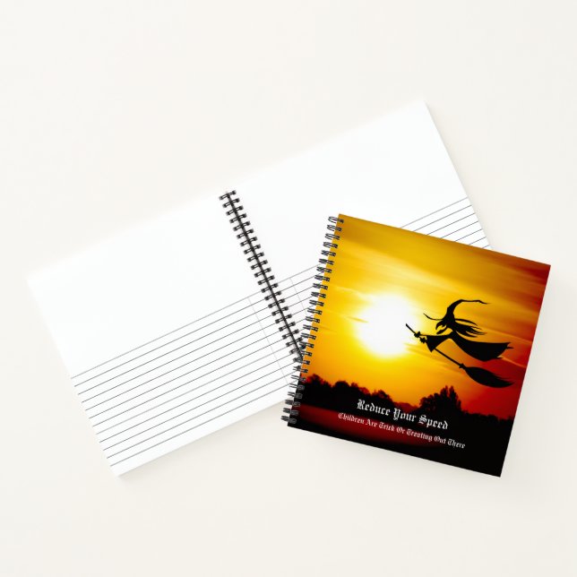 Halloween Witch  Notebook (Inside)