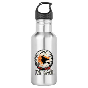 Halloween Witch Own Magic Vintage Shirt Design_1 532 Ml Water Bottle