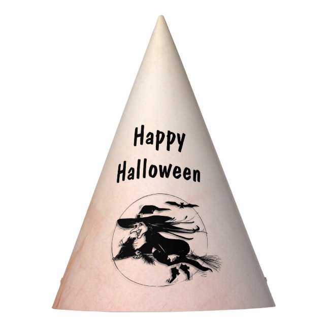 Halloween Witch Party Hat (Front)