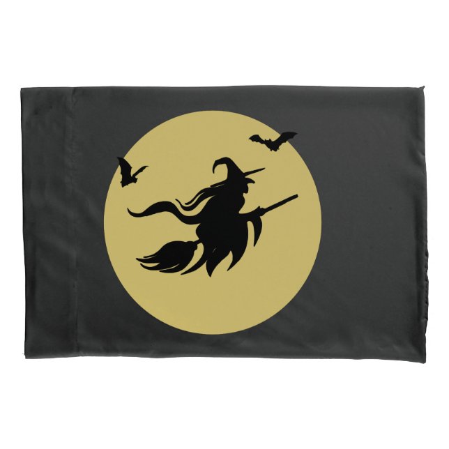 Halloween witch pillowcase (Front)
