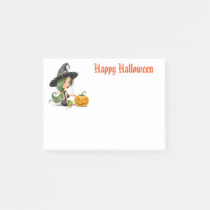 Halloween Witch Post Notes
