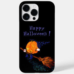 Halloween Witch Pumpkin Flying Broom Case-Mate iPhone 14 Pro Max Case
