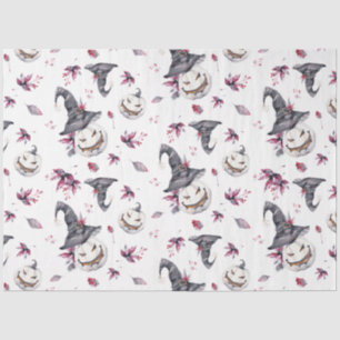 Halloween Witch Pumpkin Gift Wrapping Tissue Paper