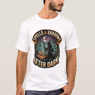 Halloween Witch Pumpkin Night T-Shirt