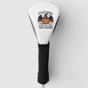 Halloween Witch Pumpkin Vintage Bat Shirt_1 Golf Head Cover