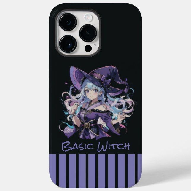Halloween/Witch/purple Case-Mate iPhone Case (Back)