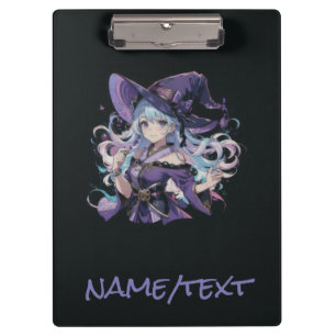 Halloween/Witch/purple  Clipboard