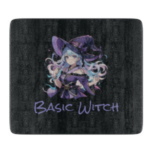 Halloween/Witch/purple  Cutting Board