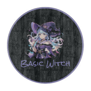 Halloween/Witch/purple Cutting Board