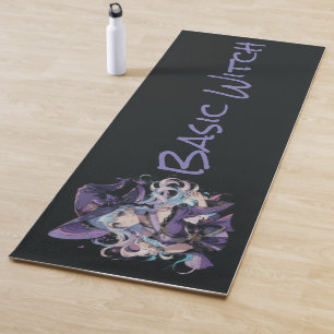 Halloween/Witch/purple  Yoga Mat