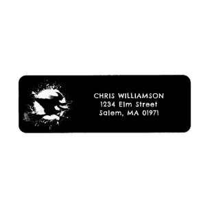 Halloween Witch return-address