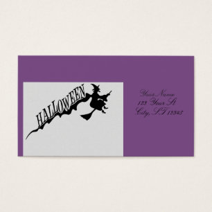 Halloween Witch Riding Broom Thunder_Cove