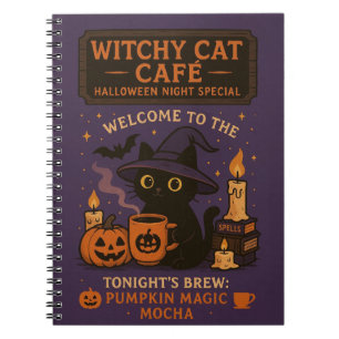 Halloween Witch’s Castle Notebook – Magic Night