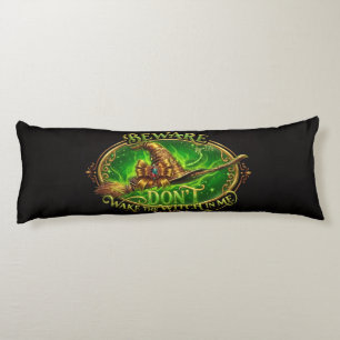 Halloween Witch Saying Cozy  Body Cushion