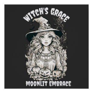 Halloween Witch Shirt   Unisex Fall Shirts Poster