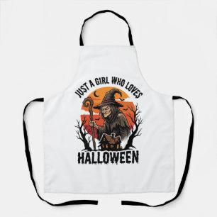 Halloween Witch Shirt Vintage Engraving Costume Ar Apron