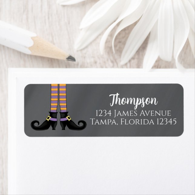 Halloween Witch Shoes Cute Whimsical Spooky  (Insitu)