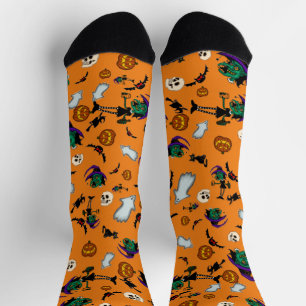 Halloween Witch Socks 