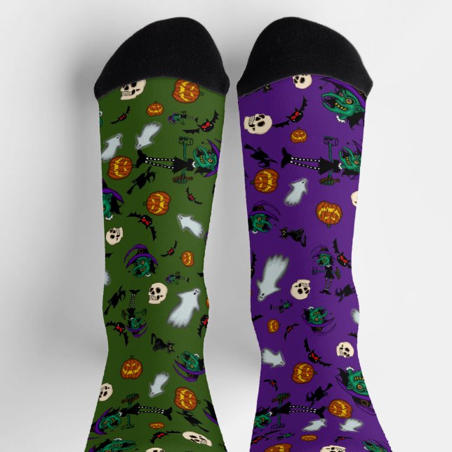 Halloween Witch Socks  (Top)