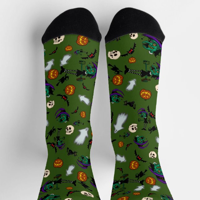 Halloween Witch Socks  (Top)